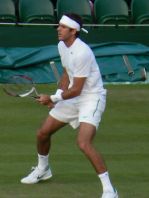 Del Potro receiving- Wimbledon Tennis 2011